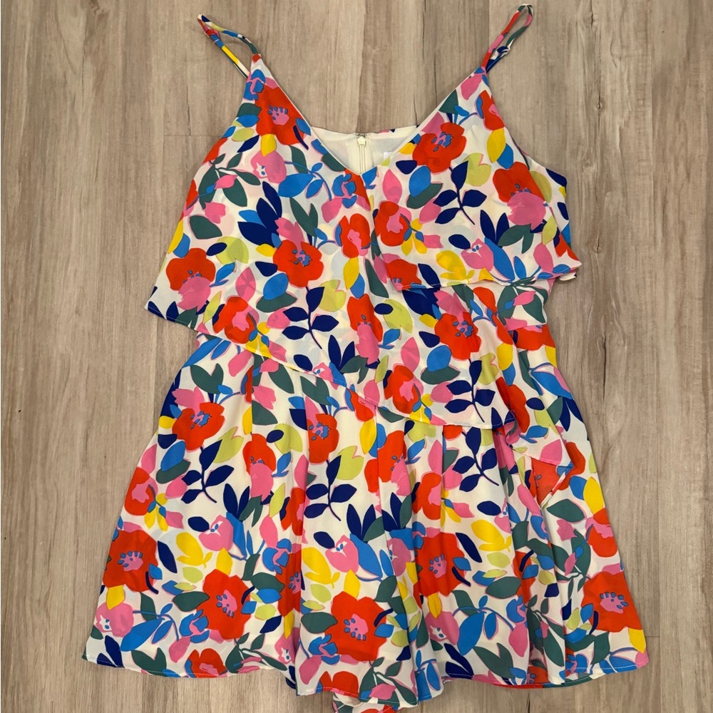Sugarlips Multicolor Floral Romper
